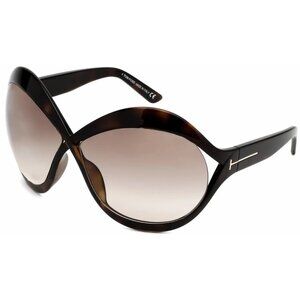 NEW TOM FORD SUNGLASSES, TOM FORD WOMEN HAVANA CARINE-02 TF902 52F, FT0902